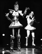 Ashley in Starlight Express.