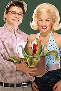 Seymour Krelborn and Audrey in Little Shop of Horrors.