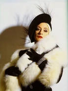 Norma Desmond in Sunset Boulevard.