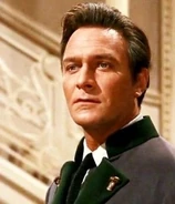 Captain Von Trapp in The Sound of Music.