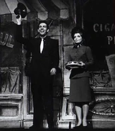 Sky Masterson and Sarah Brown in Guys and Dolls.