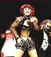 Columbia in The Rocky Horror Show.