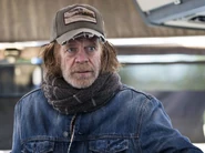 Frank Gallagher in Shameless.