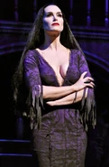 Morticia Addams in The Addams Family.