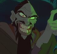 Grigori Rasputin in Anastasia.