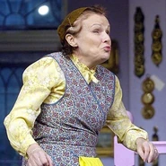 Mrs. Overall in Acorn Antiques.