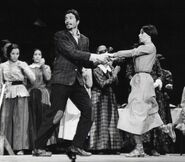 Perchik and Hodel in Fiddler on the Roof.