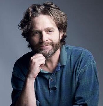 Zach galifianakis orange turtleneck online