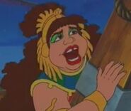 Cleopatra in Aladdin and the Adventure of All Time.