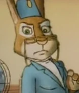 Horrible Harriet Hare in The Easter Egg Adventure.