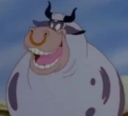 Cow in Thumbelina.