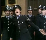 Sgt Duckie in Monty Python's Flying Circus.