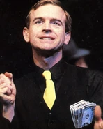 Sky Masterson in Guys and Dolls.