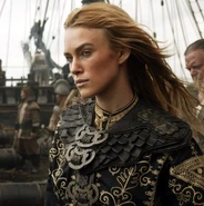 Elizabeth Swann in Pirates of the Caribbean: At World's End.