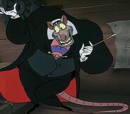 Professor Ratigan in The Great Mouse Detective.