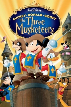 Mickey, Donald, Goofy: The Three Musketeers.