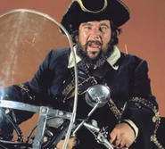 Edward Teach/Blackbeard in Blackbeard's Ghost.