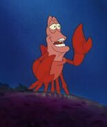 Sebastian in The Little Mermaid.