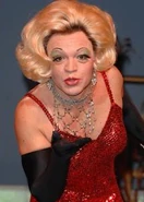 Zaza in La Cage Aux Folles.