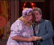Edna and Wilbur Turnblad in Hairspray Live!