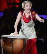 Mrs. Lovett in Sweeney Todd: The Demon Barber of Fleet Street.