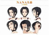 Nana's facial expressions