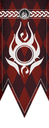 Banner of the Black Widows - based on the banner design of Zastra the Blade.