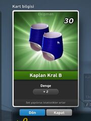 Kaplan Kral B Bacak