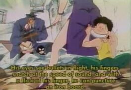 He's like Quagmire from Family Guy.