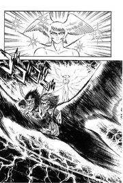 Zenon and Satan in Violence Jack manga