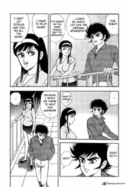 That panel on the lower right show's a good side view of her b00bs