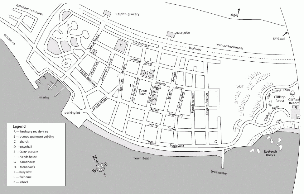 Perdido Beach Resort Map Perdido Beach, California (Map) | Gone Wiki | Fandom