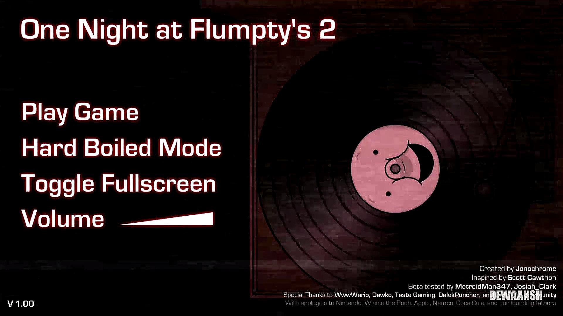 What is one night at flumptys - broatlas