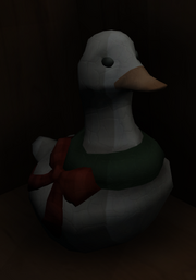 Christmas duck