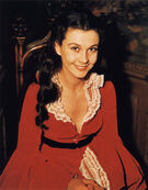 Vivien Leigh as Scarlett O'Hara