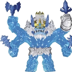 Heroes Of Goo Jit Zu - Brawler L'Orso Con Ripieno Spugnoso E Appiccicoso - Action Figure Morbida Da Collezione Per Bambini Dai 4 Anni - 3