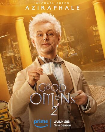 Aziraphale S2 Promotional Character Poster