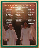Aziraphale and Crowley's Angelic Playlist