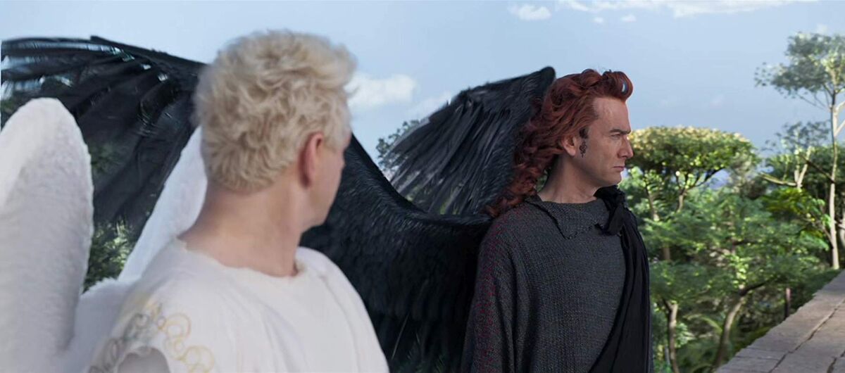 Good Omens is going beyond the book? That's not a bad sign, Books