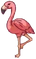 Flamingo Statue