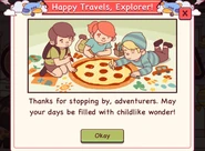 The event's conclusion