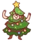 Winter Tree Mascot