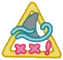 Shark Zone Sign