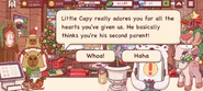 Mama Capy saying thank you 3