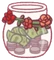 Dry Flower Tip Jar