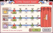 Event activity map (uncompleted)