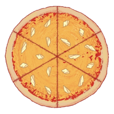 Pineapple on pizza em um notebook positivo! 