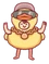 Rubber Duck Mascot