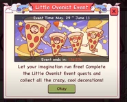 The event's introduction