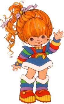 Rainbow bright cartoon sale